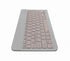 Alphabetec Slim small wireless keyboard portable design, low noise keys